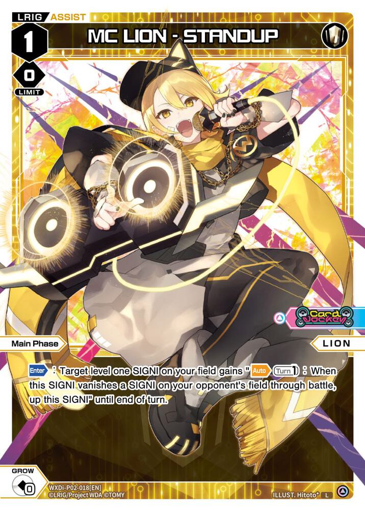 MC LION - STANDUP - Changing Diva - WIXOSS - TCGplayer.com