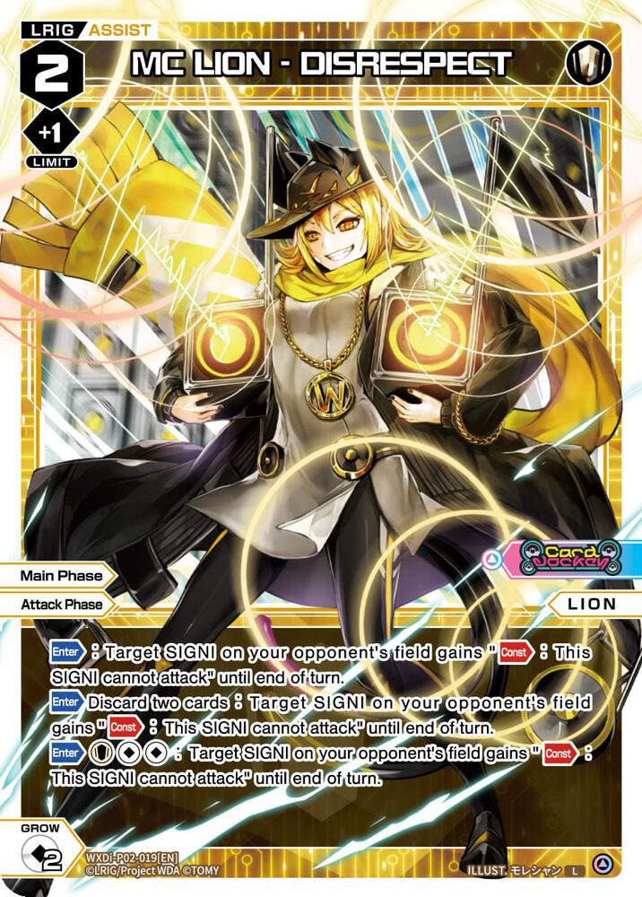 MC LION - DISRESPECT - Changing Diva - WIXOSS - TCGplayer.com