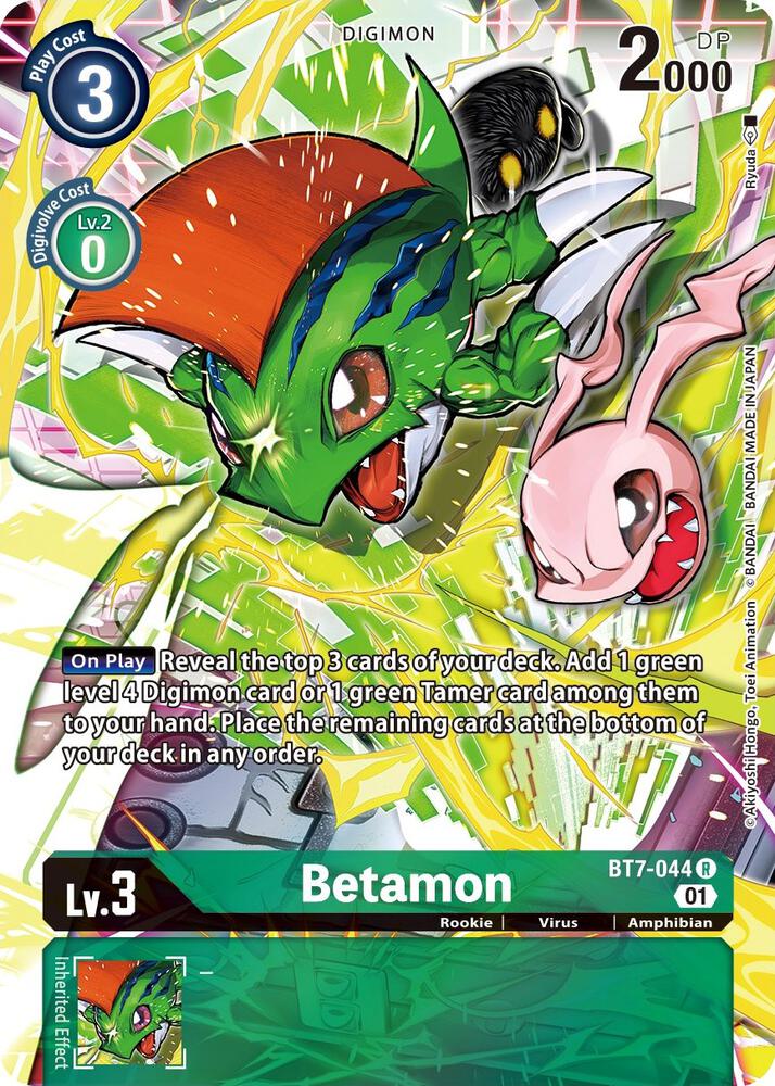 Betamon (Alternate Art) - Next Adventure - Digimon Card Game