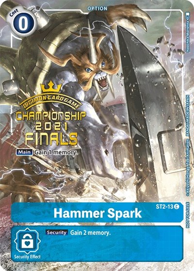 Hammer Spark (2021 Championship Finals Tamer's Evolution Pack) Starter Deck 02: Cocytus Blue card price