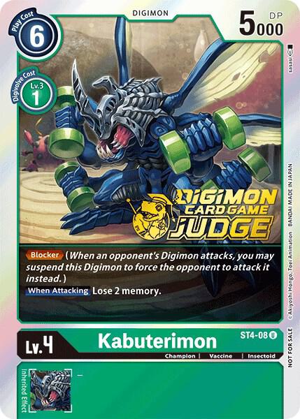 Kabuterimon ST4 08 Judge Pack 1 (Foil)