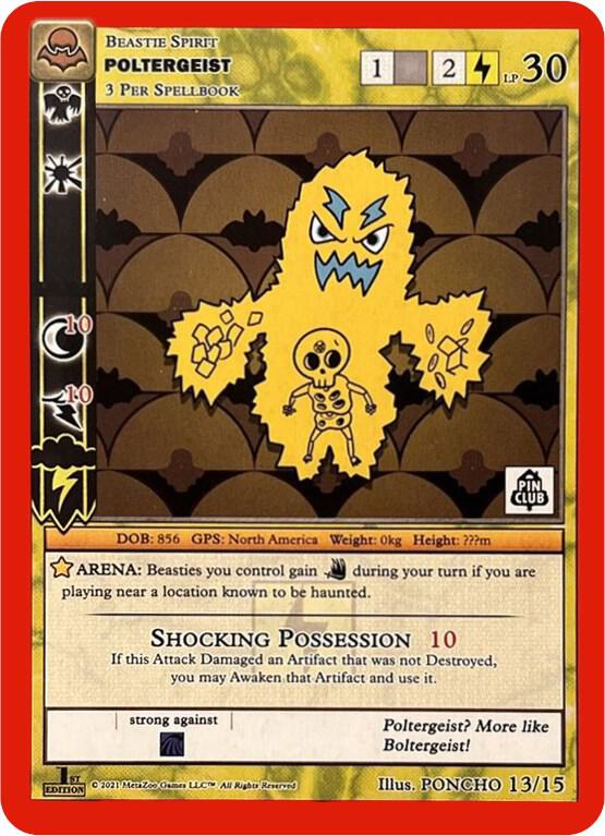 Poltergeist (Pin Club Nightfall Mystery Collection 1st Edition)
