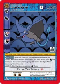 Flying Manta Ray (Pin Club Nightfall Mystery Collection 1st Edition)
