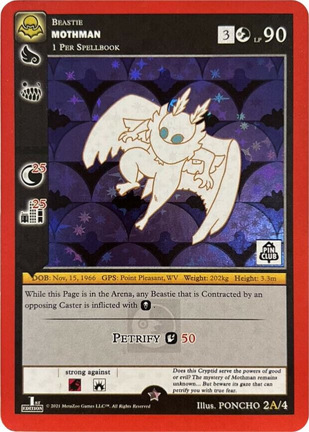 Mothman - 2A (Pin Club Nightfall Mystery Collection 1st Edition)