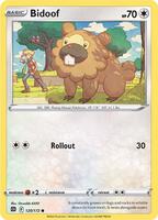 shiny bidoof pokemon card Pokemon Supreme Victors Bidoof #91