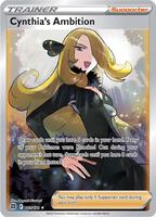 Cynthia's Ambition (Full Art) - SWSH09: Brilliant Stars