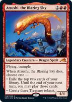 Atsushi, the Blazing Sky - Promo Pack: Kamigawa: Neon Dynasty 