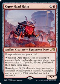Ogre-Head Helm (Promo Pack: Kamigawa: Neon Dynasty)