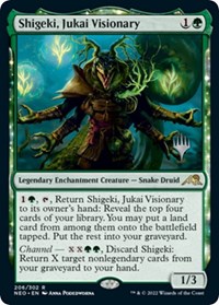 Shigeki, Jukai Visionary (Promo Pack: Kamigawa: Neon Dynasty)