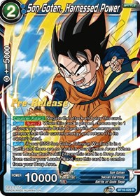 Son Goten, Harnessed Power card art