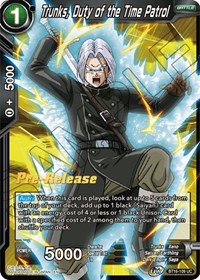 Trunks, Duty of the Time Patrol card art