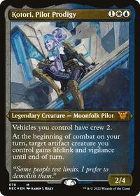 Kotori, Pilot Prodigy (Display Commander) - Thick Stock