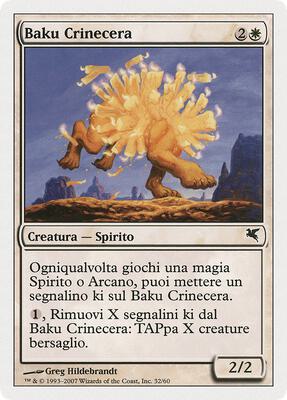 Waxmane Baku (Italian) - "Baku Crinecera"