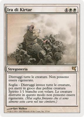 Kirtar's Wrath (Italian) - "Ira di Kirtar"