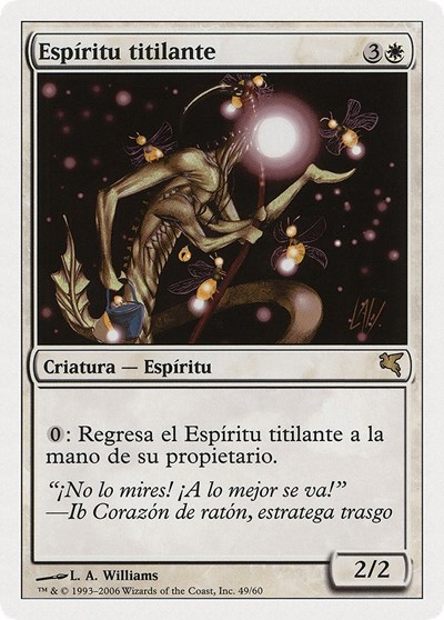 Blinking Spirit Spanish Espiritu titilante