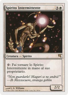 Blinking Spirit (Italian) - "Spirito Intermittente"