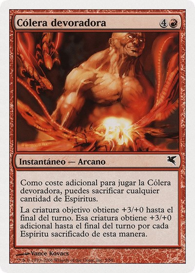 Devouring Rage Spanish Colera devoradora
