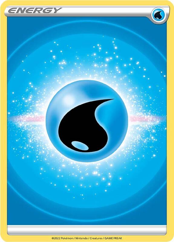 Water Energy (2022 Unnumbered)  from SWSH09: Brilliant Stars