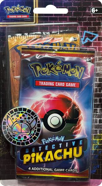 pokemon detective pikachu booster box Pikachu - SM190 Holo Rare Promo main image 1