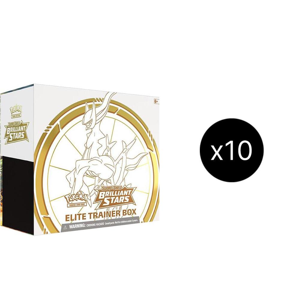 Brilliant Stars Elite Trainer Box Case - SWSH09: Brilliant