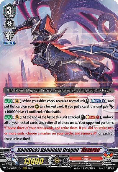 Dauntless Dominate Dragon "Reverse"