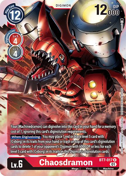Chaosdramon - Next Adventure - Digimon Card Game - TCGplayer.com