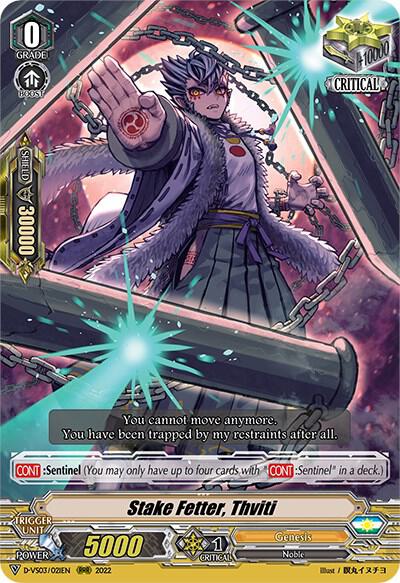 Stake Fetter, Thviti