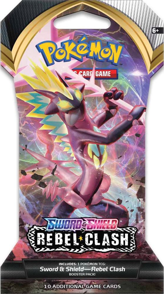 Rebel Clash Sleeved Booster Pack - SWSH02: Rebel Clash - Pokemon