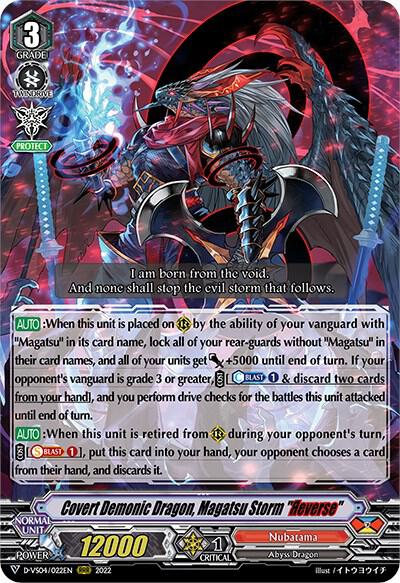 Covert Demonic Dragon, Magatsu Storm "Reverse"