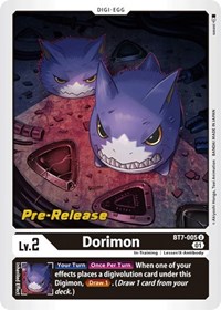 Dorimon (Next Adventure Pre-Release Cards)