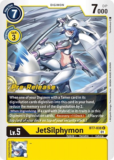 JetSilphymon Next Adventure Pre-Release Cards card price