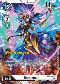 Eosmon - Next Adventure Pre-Release Cards - Digimon card