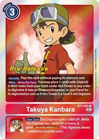 Takuya Kanbara (Next Adventure Pre-Release Cards)