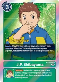 J.P. Shibayama (Next Adventure Pre-Release Cards)