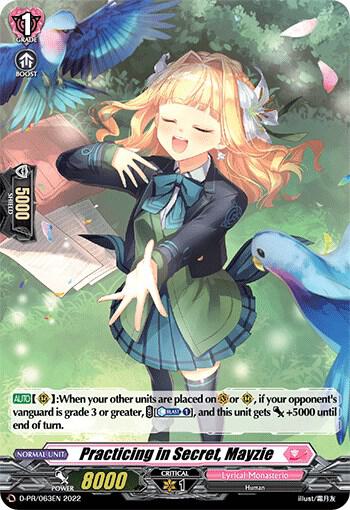 Practicing in Secret, Mayzie (Holo Foil)