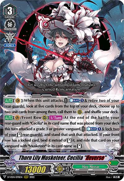 Thorn Lily Musketeer, Cecilia "Reverse"
