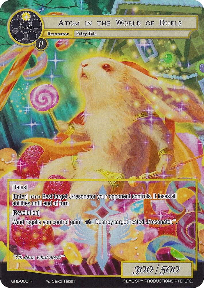 Atom in the World of Duels (Full Art)