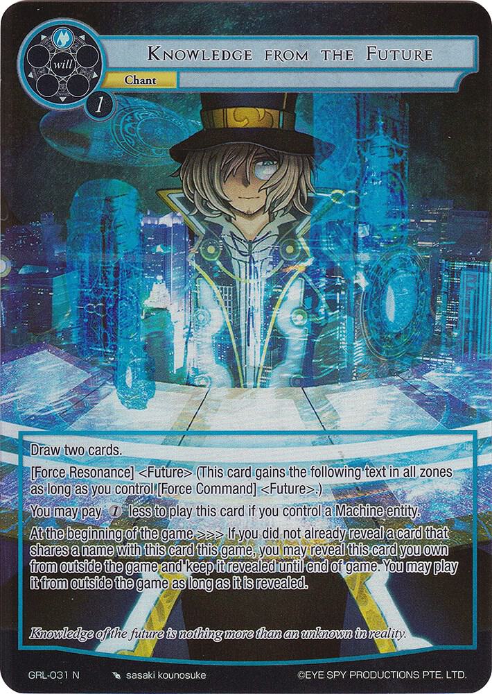 Knowledge from the Future (Full Art)