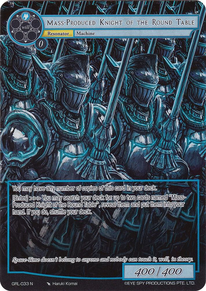 Mass-Produced Knight of the Round Table (Full Art)