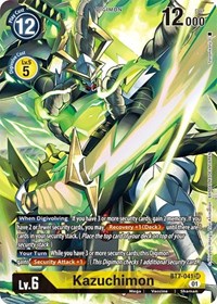 Kazuchimon (Alternate Art) - Next Adventure - Digimon card