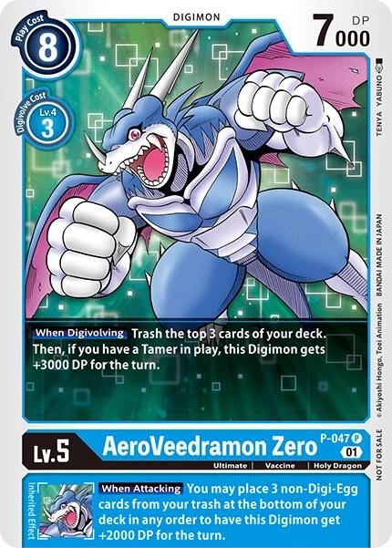 AeroVeedramon Zero - Digimon Promotion Cards - Digimon Card Game