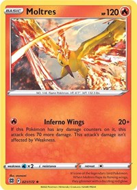 Moltres #021/172 from Deck Exclusives Pokemon card image