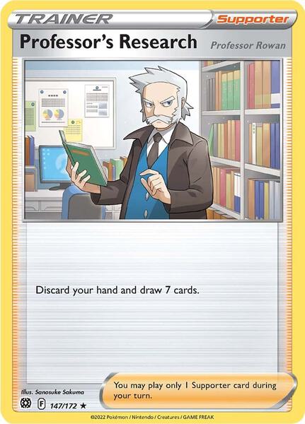 Professor's Research [Professor Rowan] - 147/172 (Non-Holo)