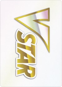 VSTAR Token from SWSH09: Brilliant Stars Pokemon card image