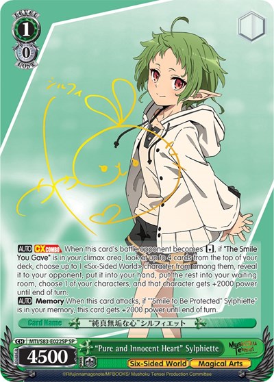 "Pure and Innocent Heart" Sylphiette (SP) card