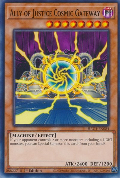 Ally of Justice Cosmic Gateway