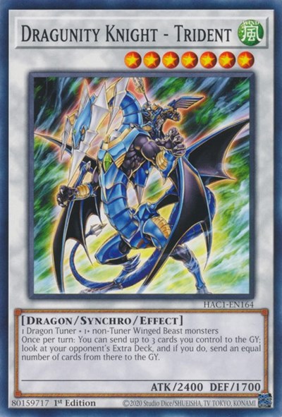 Dragunity Knight - Trident