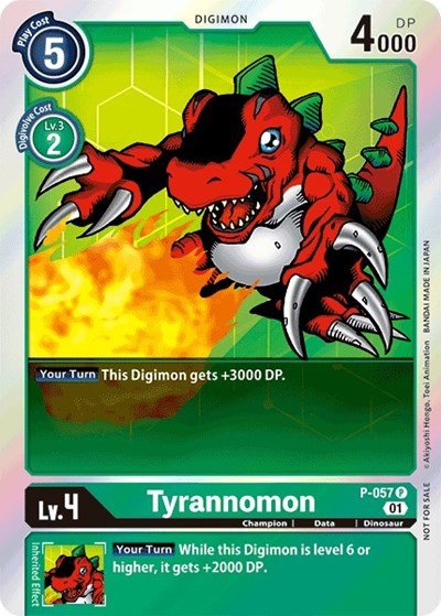 Tyrannomon Official Tournament Pack Vol4