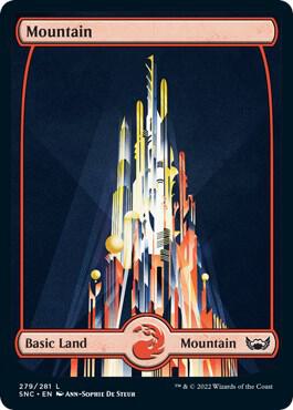 Mountain (279) - Streets of New Capenna - Magic: The Gathering