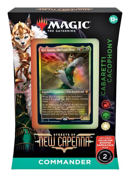 【楽ギフ_包装】 Commander Capenna New of Streets Deck Cacophony Cabaretti - マジック：ザ・ギャザリング